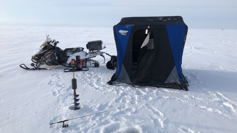 United Kigdom - ice fishing live United Kigdom - ice fishing live