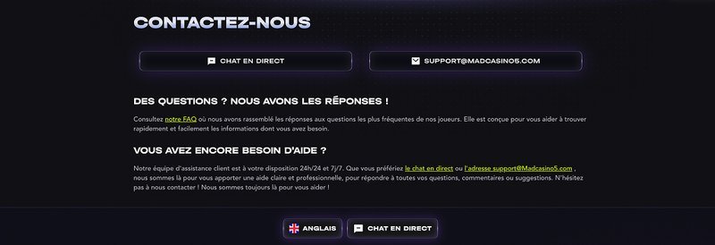 Découvrez les Meilleures Offres et Bonus sur Madcasino France en Ligne Découvrez les Meilleures Offres et Bonus sur Madcasino France en Ligne